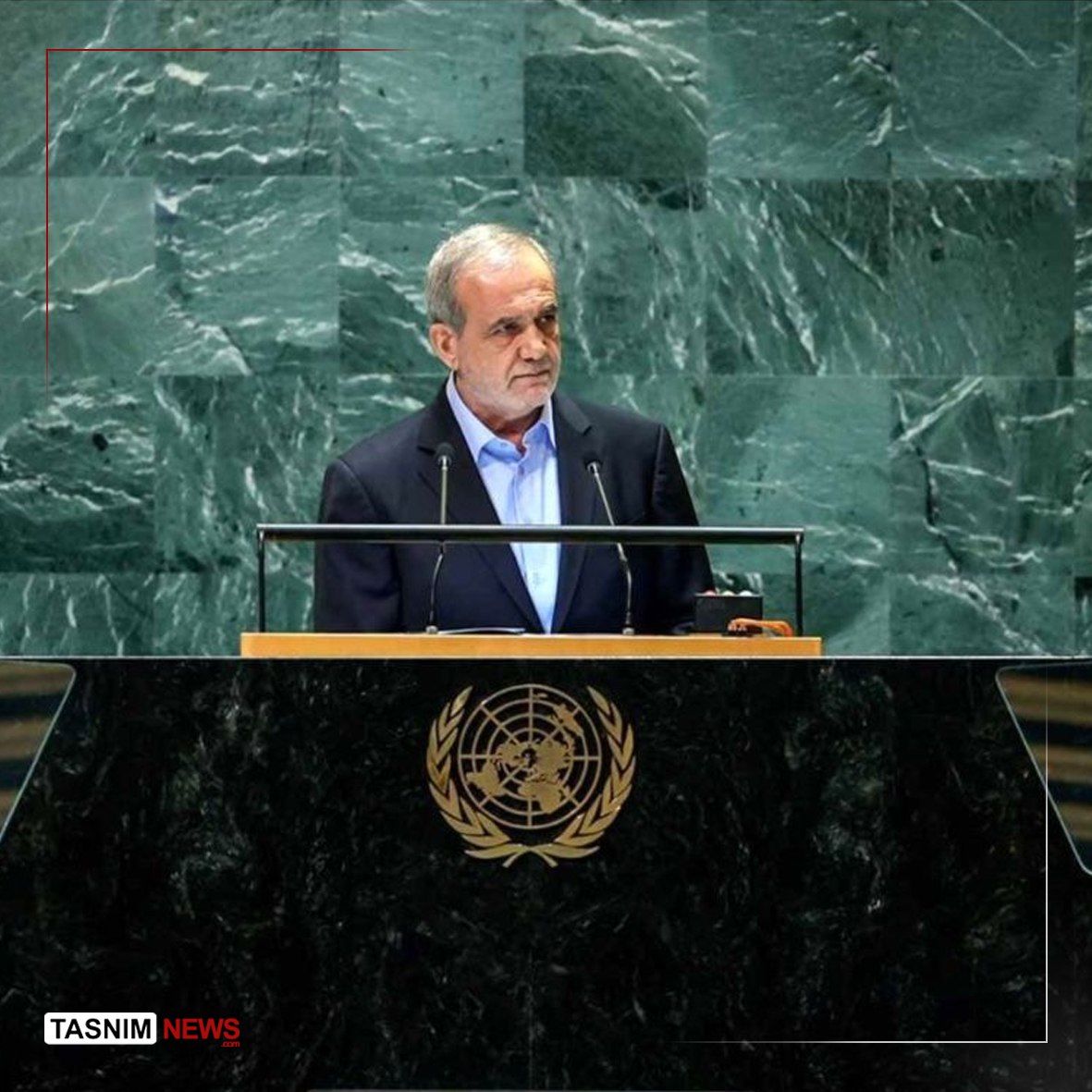 ممانعت آمریکا از حضور تیم رسانهای رئیسجمهور در نیویورک