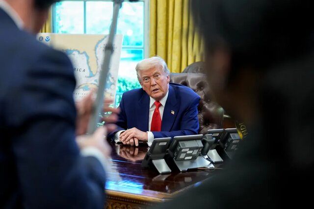 دیدار ترامپ با مشاوران ارشد خود درباره ایران