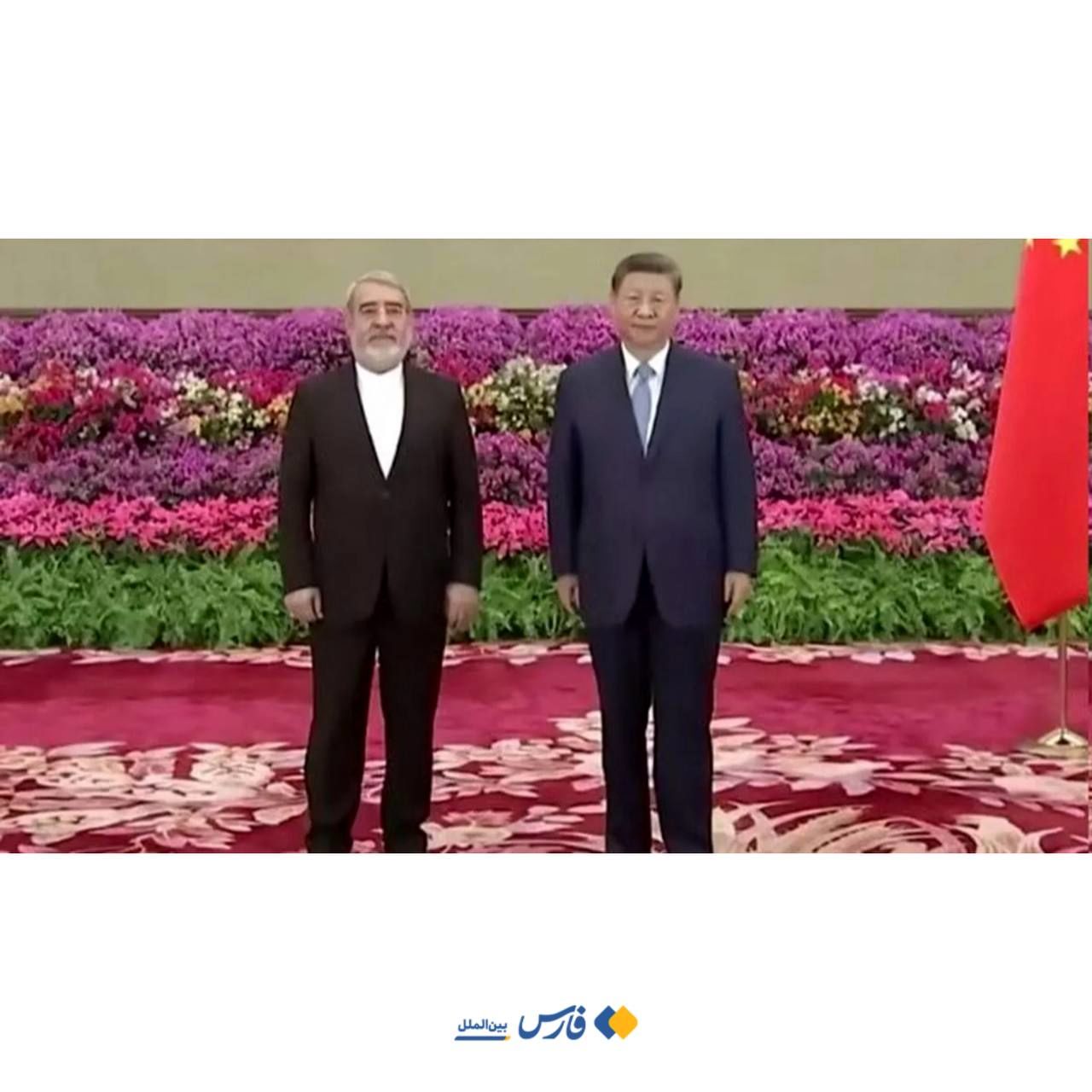 دیدار سفیر جدید ایران با رئیس‌جمهور چین 