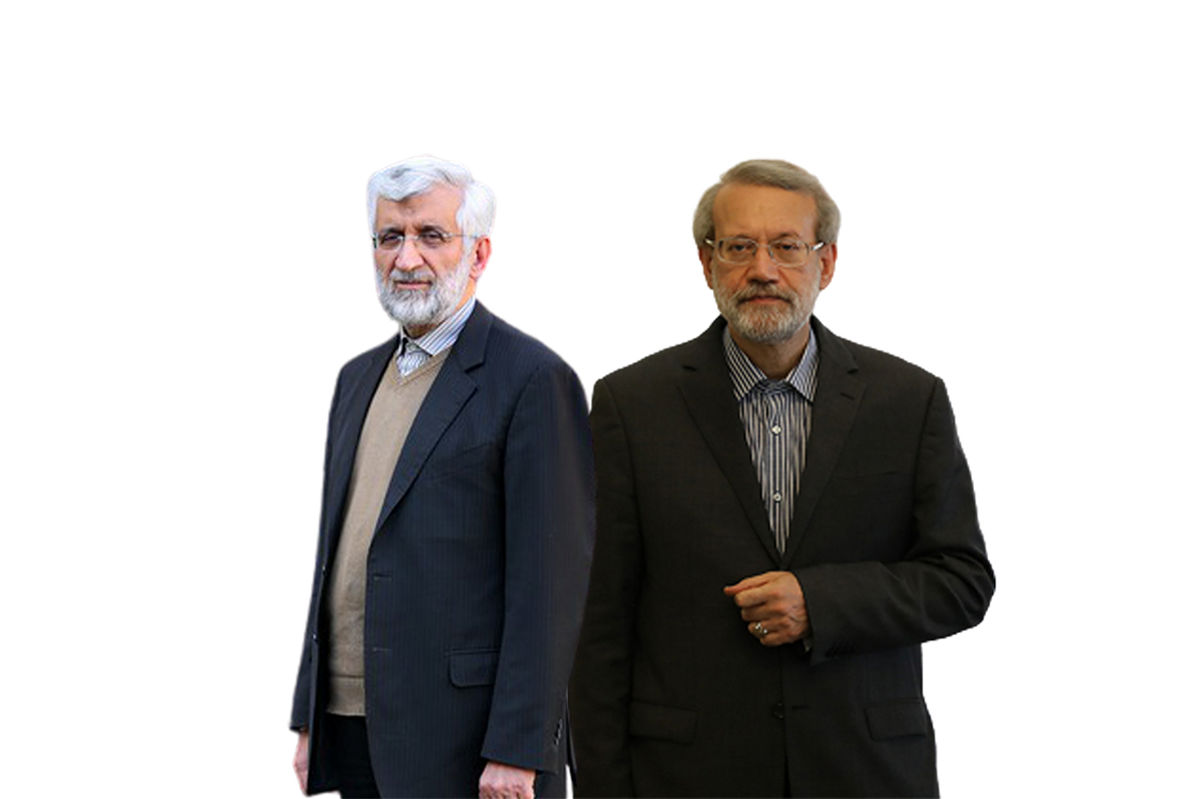 مجادله توییتری لاریجانی و جلیلی