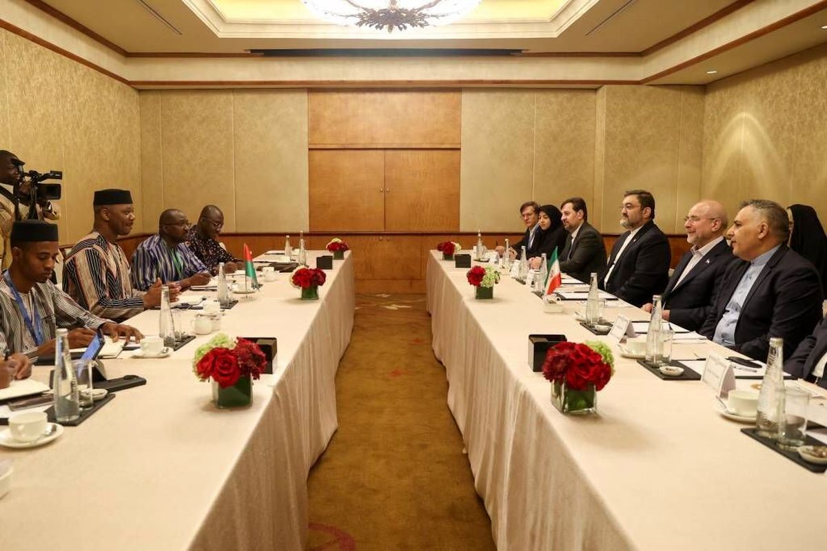 روسای مجالس ایران و بورکینافاسو دیدار کردند