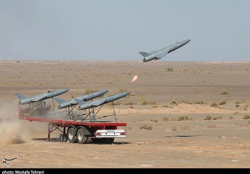 حضور پهپادهای نهاجا در رزمایش اقتدار هوایی