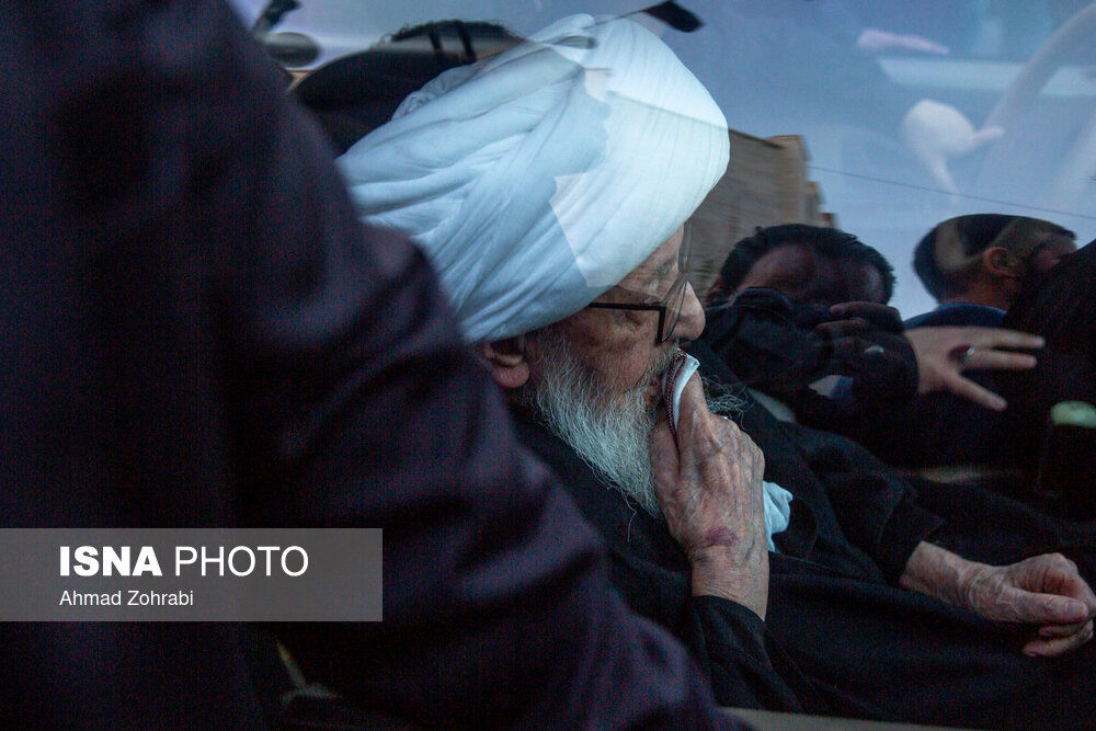 تصاویر: عزاداری شهادت امیر المومنین علی(ع) در قم