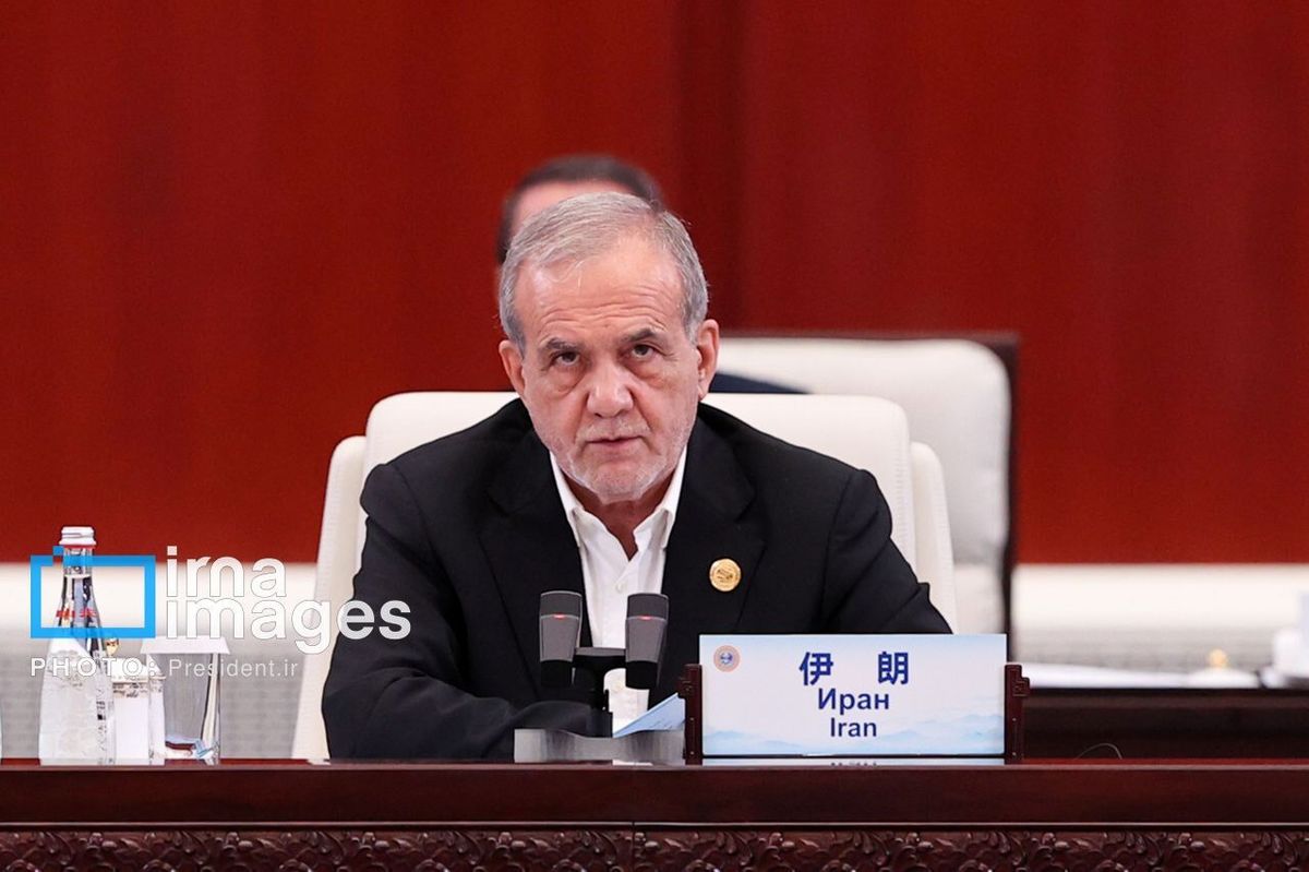 گفتگوی صمیمانه پزشکیان و اردوغان در چین
