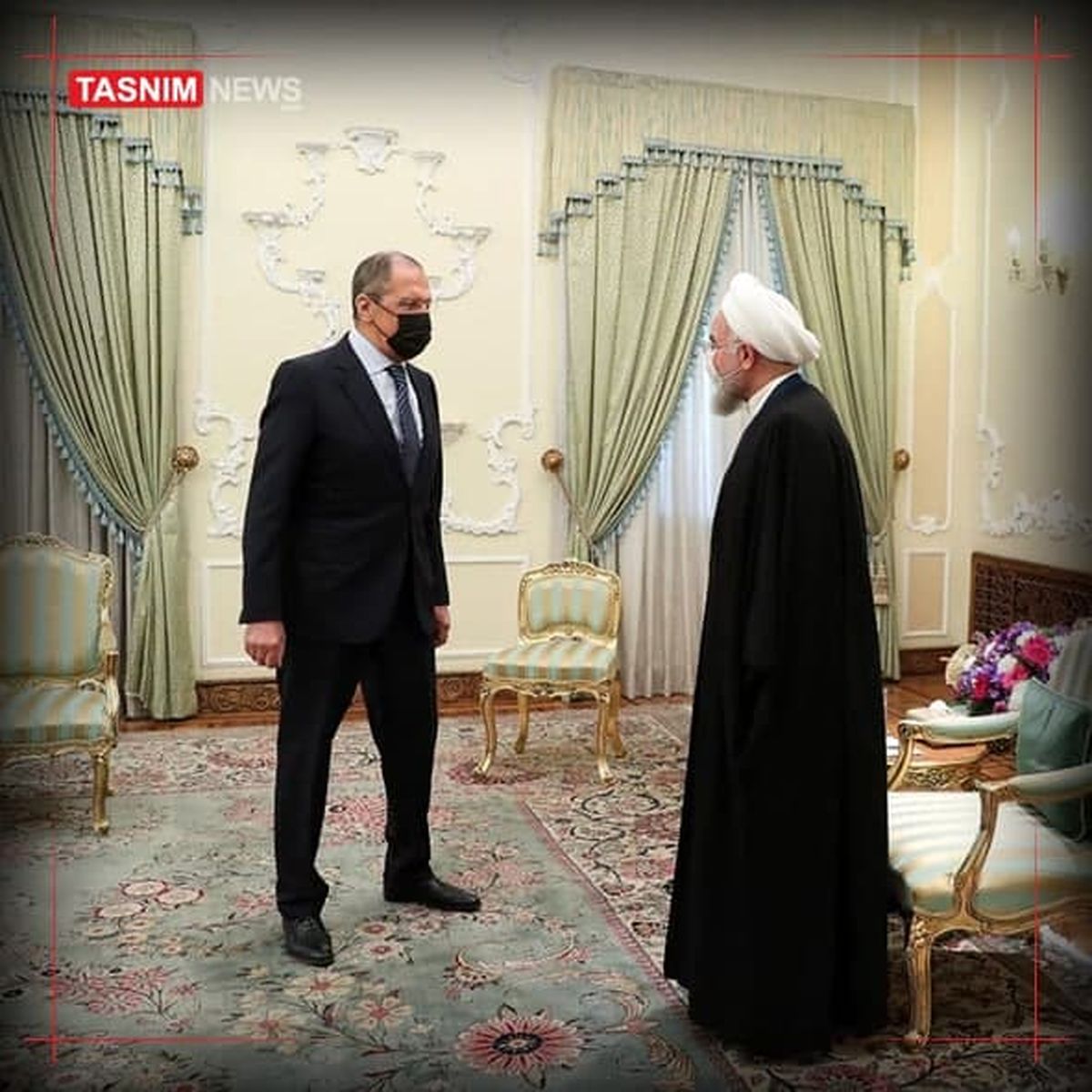لاوروف به دیدار روحانی رفت