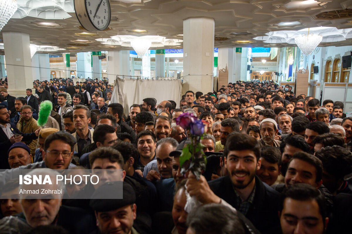 لحظاتی از محفل قرآنی امام حسنیها