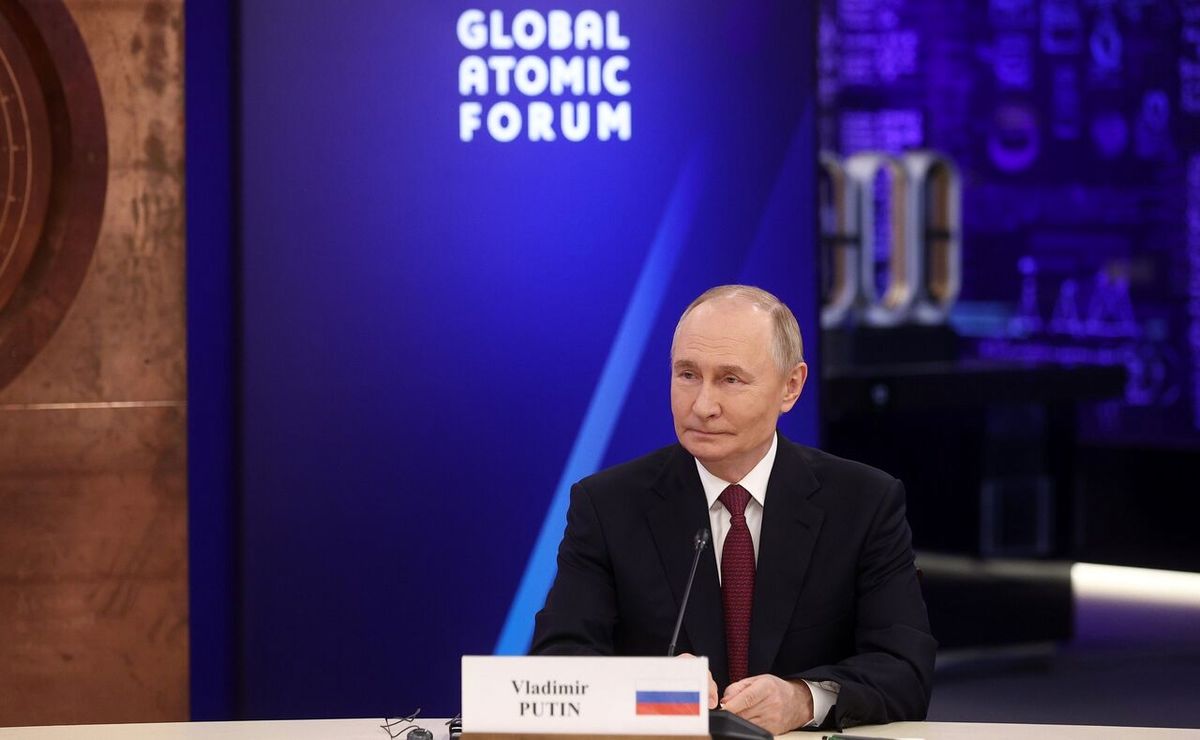 پوتین: بدون قید و شرط از توسعه انرژی صلح‌آمیز هسته‌ای حمایت می‌کنیم