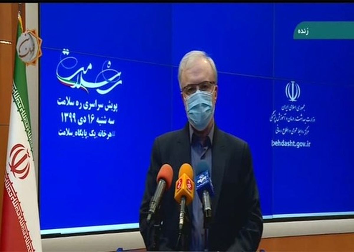 نمکی: اولین مورد کرونای انگلیسی در ایران کشف شد/مرگ‌های ناشی از کرونا دو رقمی شد