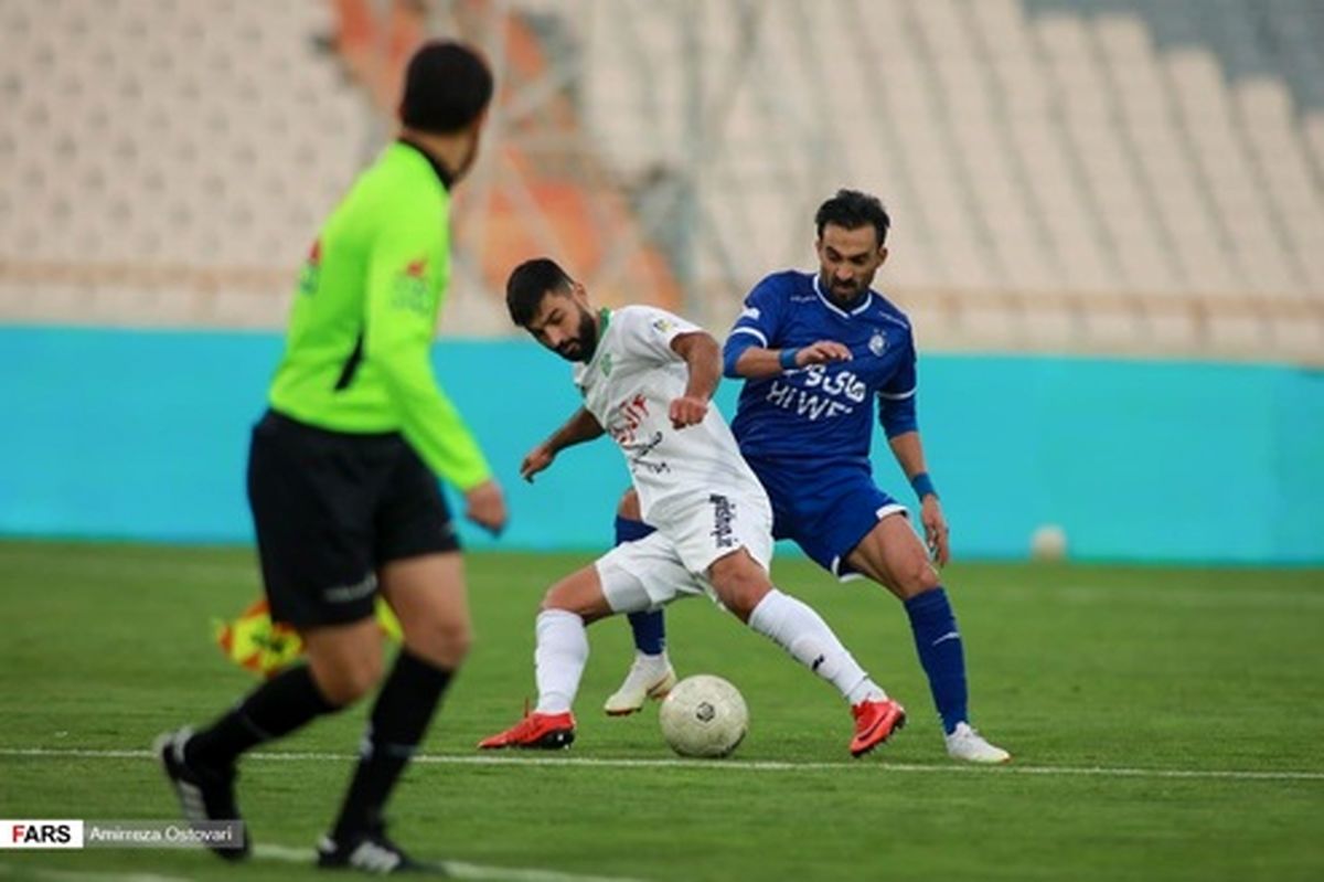 تصاویر: فریادهای مرد جنجالی استقلال در بازی امروز