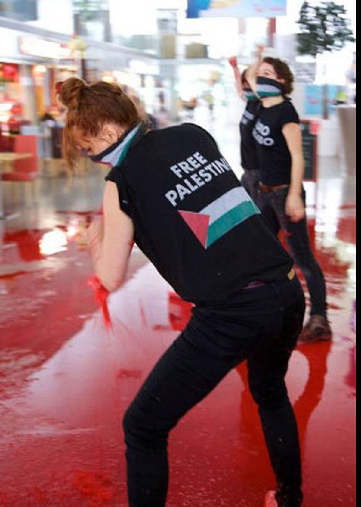 اقدام‌جالب‌بلژیکی‌ها‌برای‌حمایت‌ازغزه/عکس