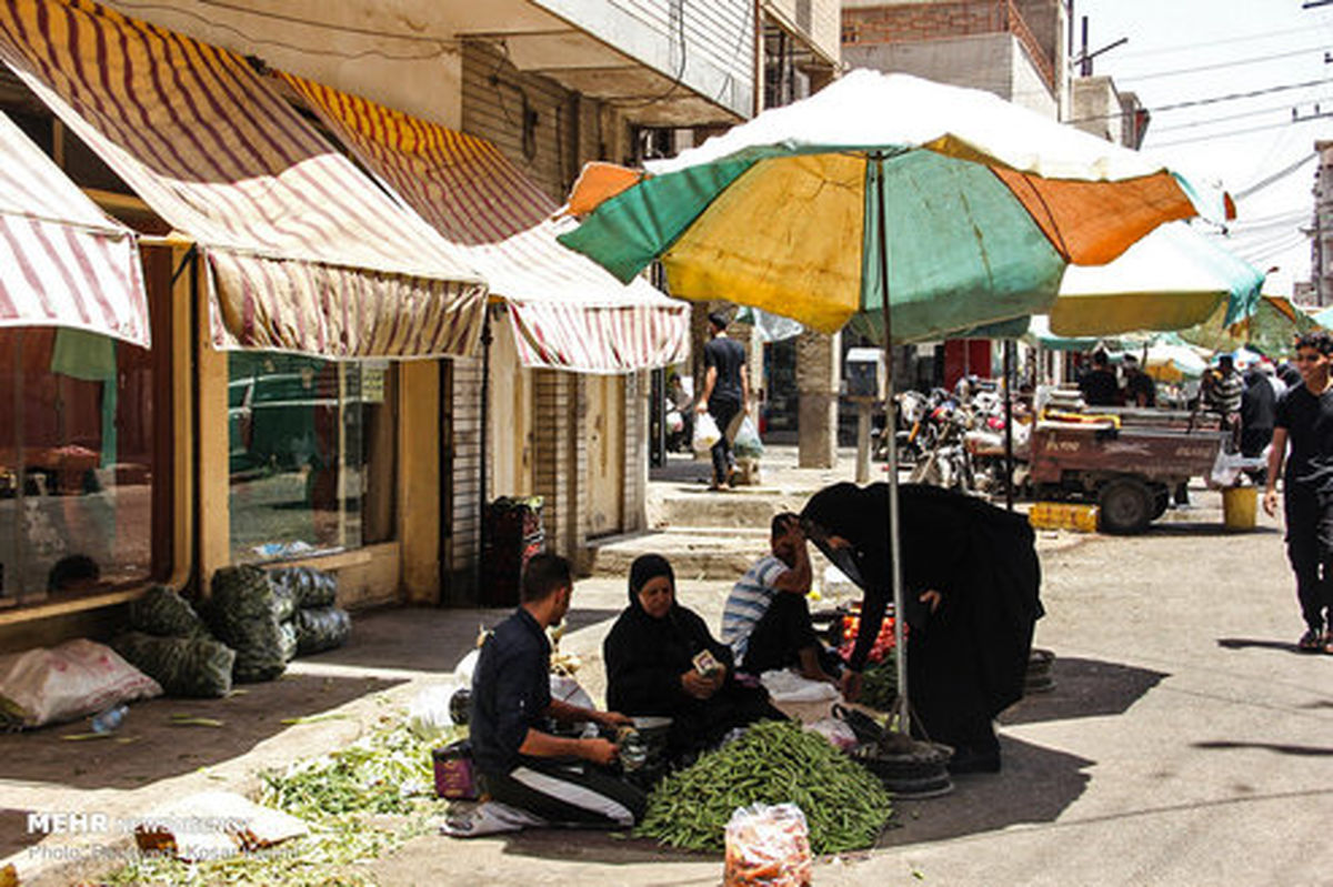 تصاویر: کسب و کار در گرمای خرماپزان اهواز
