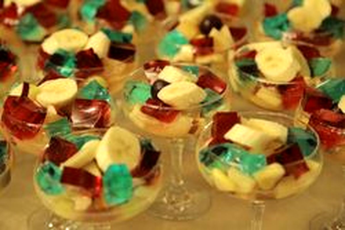 کوکتل میوه دسری راحت و خوشمزه