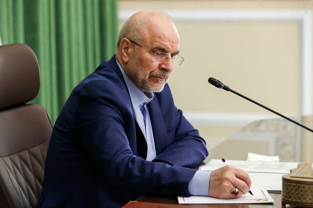 پیام تسلیت قالیباف به نماینده مجلس