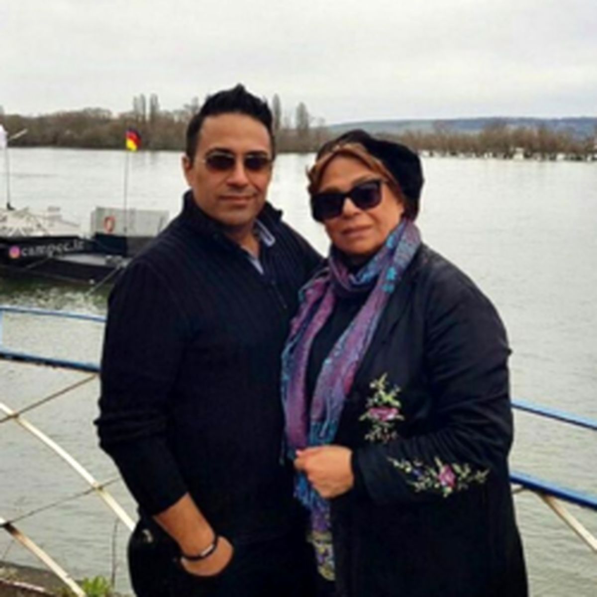 تیپ گوهر خیراندیش و پسرش در آلمان +عکس