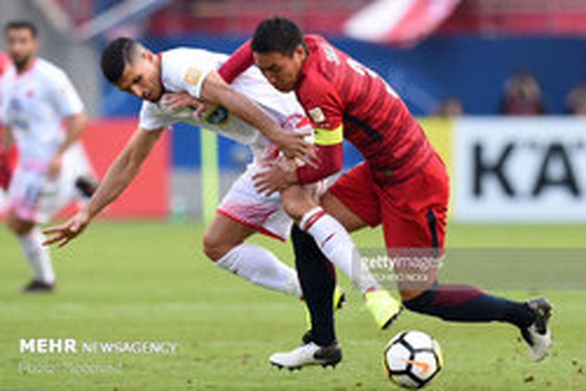 تساوی تلخ پرسپولیس برابر کاشیما