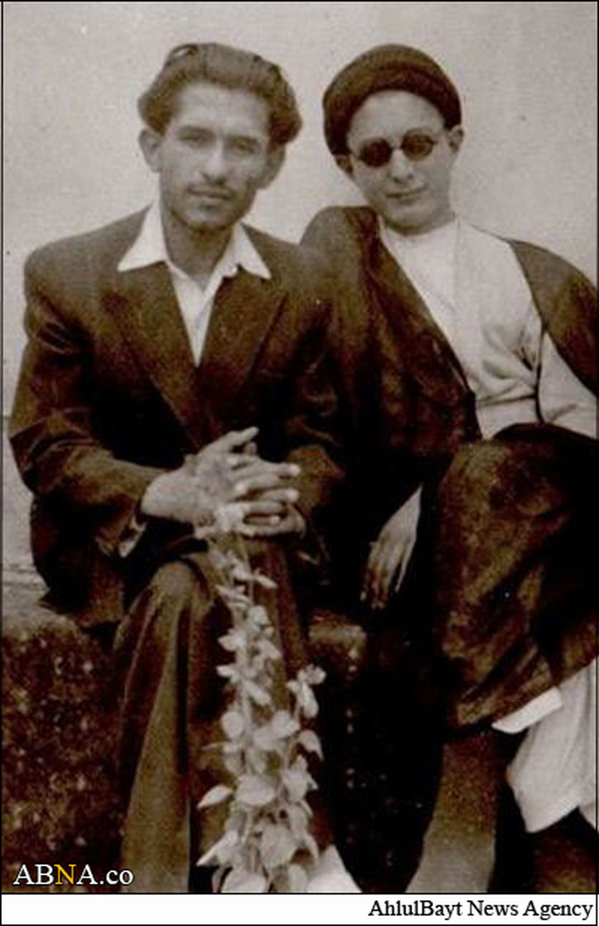 امام موسی صدر در جوانی/عکس