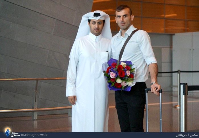 عکس/ استقبال قطری‌ها از سیدجلال‌