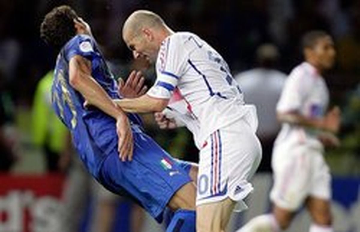 فینال جام جهانی ۲۰۰۶ و قهرمانی زیدان!