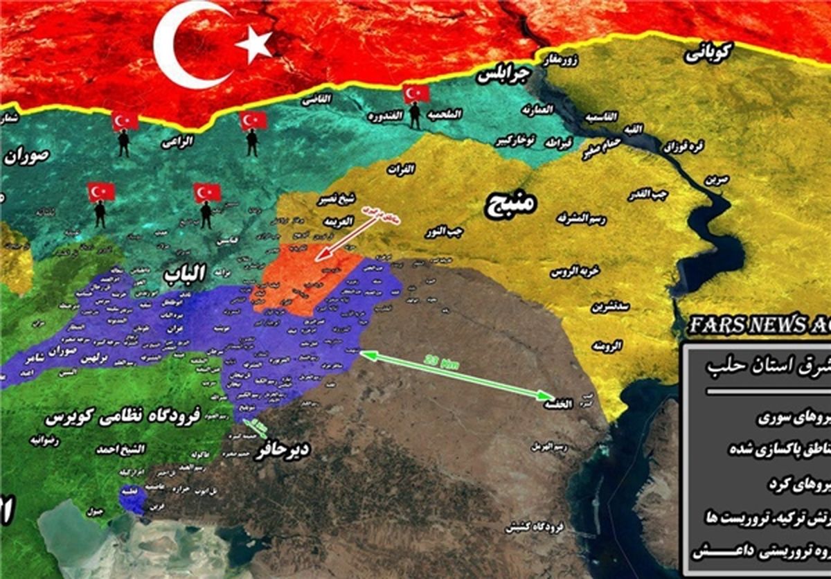 ۴ شهرک دیگر در شمال شرق استان حلب آزاد شد