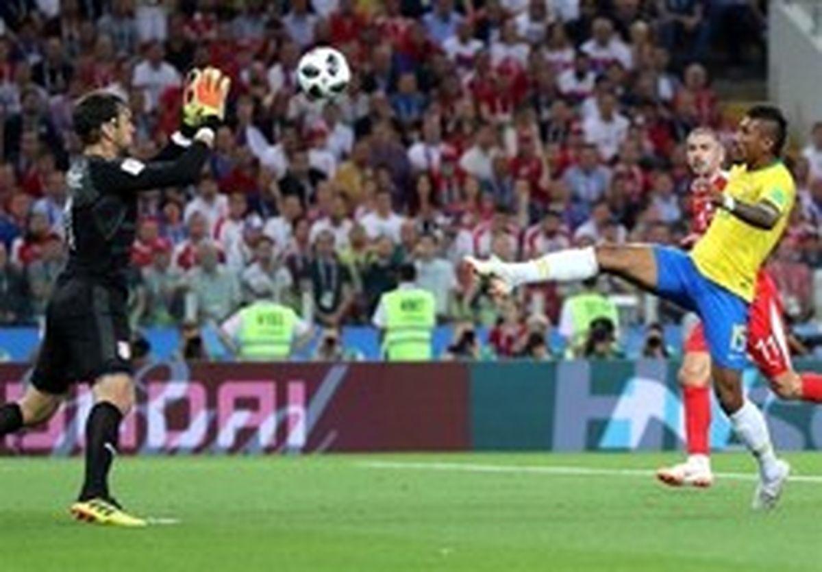 پائولینیو به عنوان بهترین بازیکن دیدار برزیل و صربستان انتخاب شد