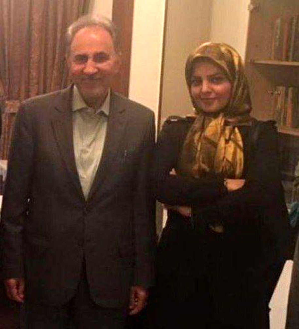 جنجال همسر شهردارسابق/زن صیغهای نجفی نیستم!+عکس