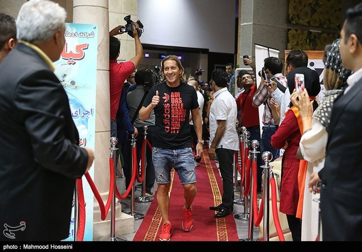 ورود کارلوس و سالگادو به تهران+عکس