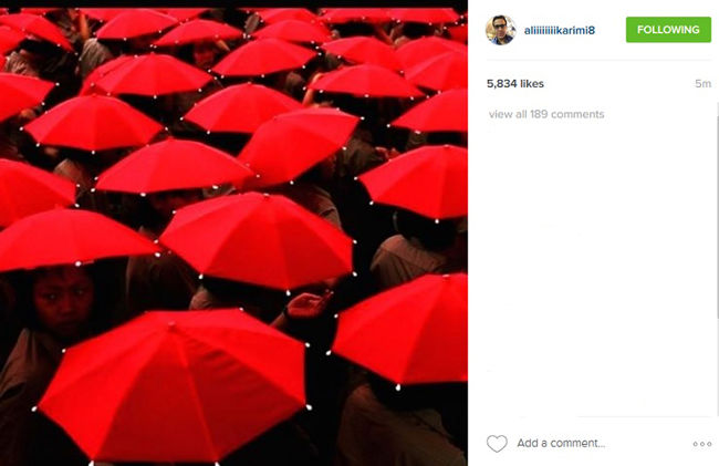 حمایت مجازی جادوگر از پرسپولیس +عکس