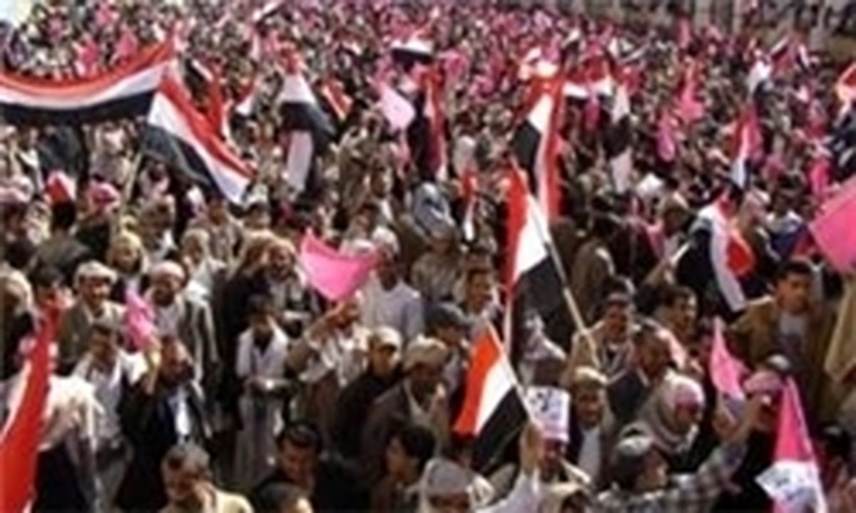 تظاهرات گسترده یمنیها در «صعده»