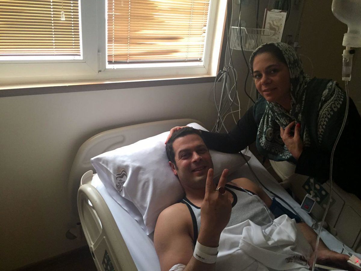 پایان دوران نقاهت پژمان بازغی +عکس