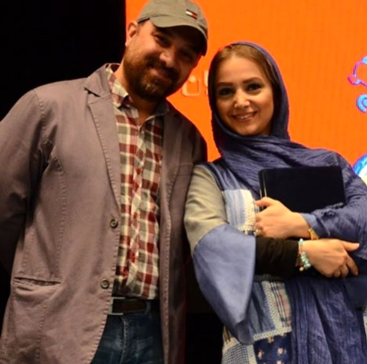 عکس: برزو ارجمند و همسرش