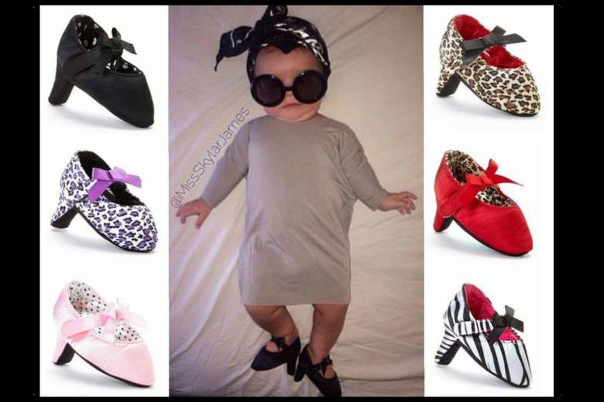 کفش پاشنه بلند برای نوزادان! +تصاویر