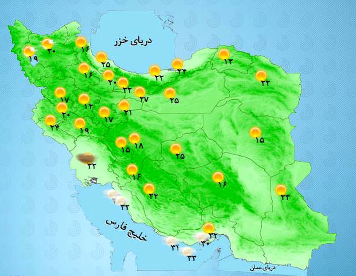 عکس: هوا گرم‏‌تر می‌شود