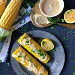 دستور پخت ذرت آب پز با سس کرهای