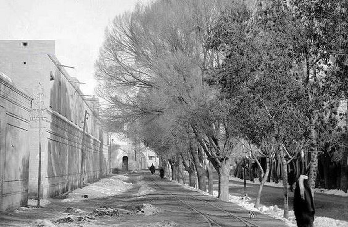 خیابان ناصرخسرو تهران دوره قاجار/عکس