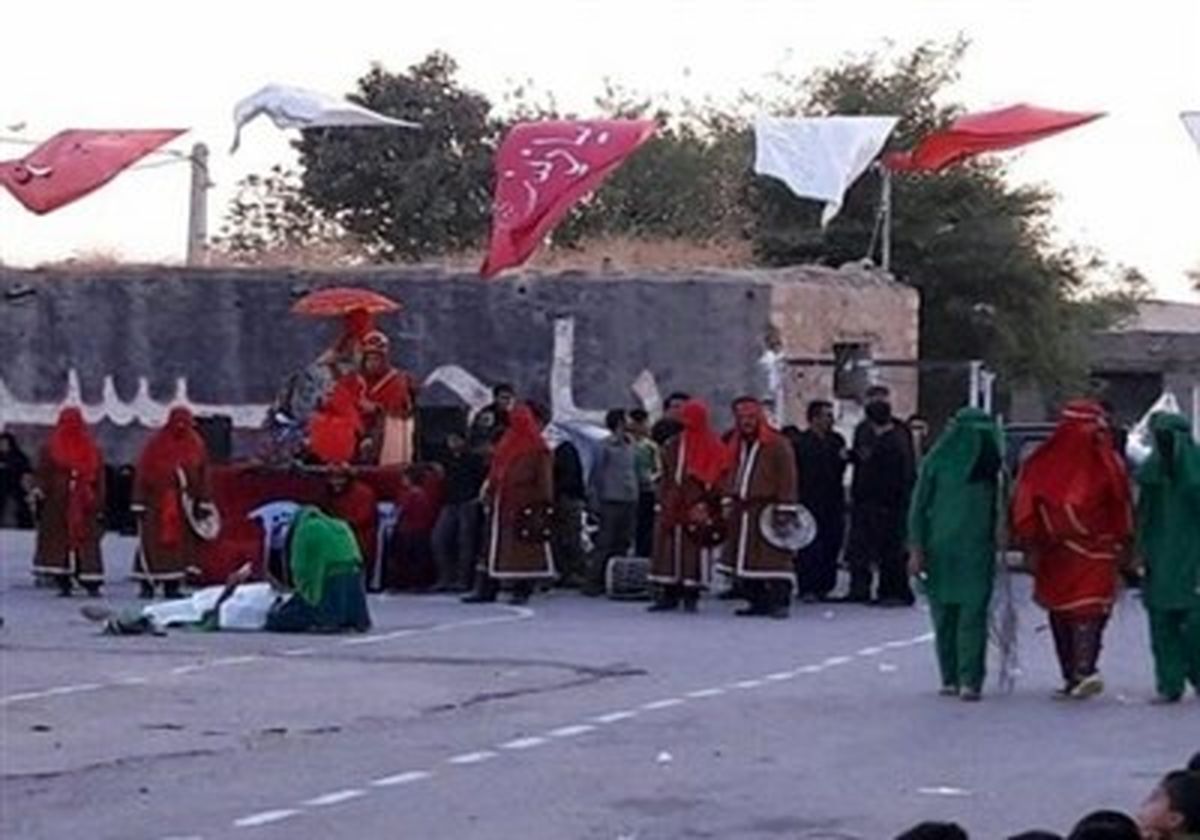 شَروه‌خوانی زنان زیلایی در سوگ سرور شهیدان +تصاویر