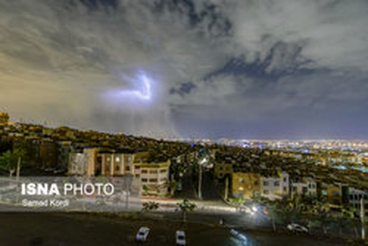 احتمال رگبار و رعد و برق در تهران و ۸ استان دیگر