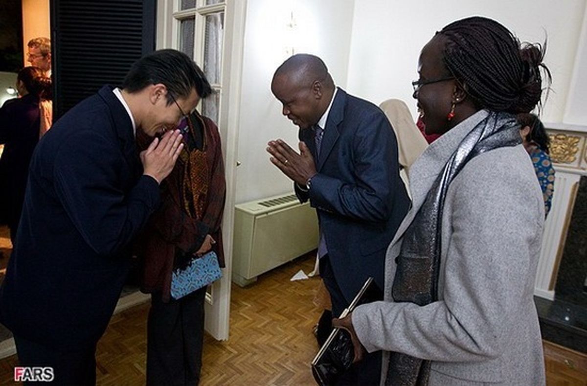 تصاویر/مهمانی جناب سفیر در تهران