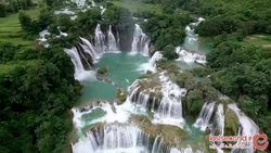 تصاویر: آبشاری خارق العاده در مرز چین و ویتنام