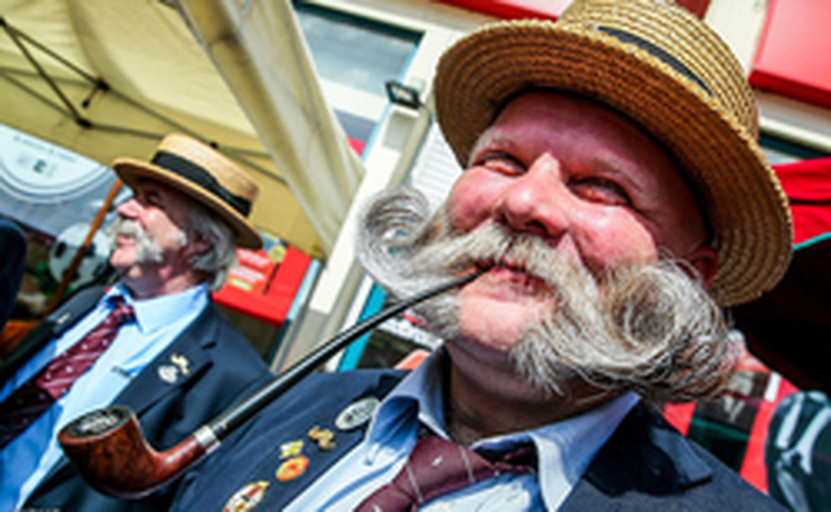 تصاویر: مسابقه زیباترین سیبیل سال!