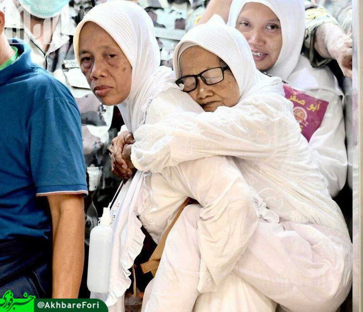 عکس به یادماندنی از حج امسال