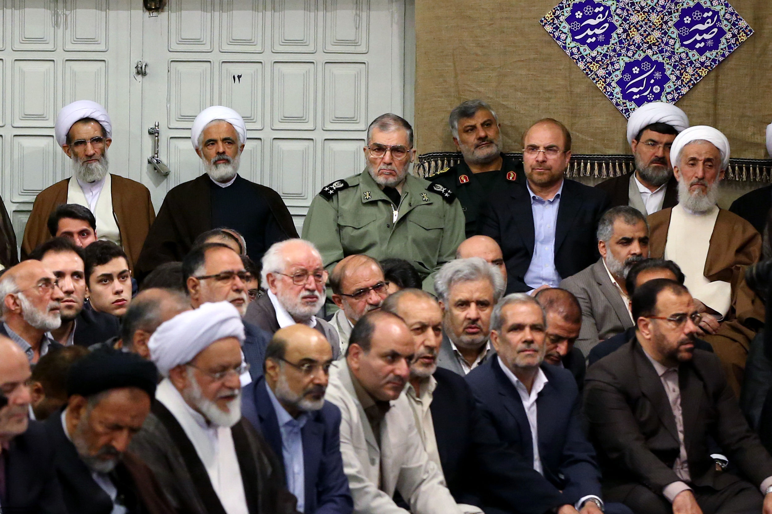 عکس: قالیباف در دیدار رهبر معظم انقلاب