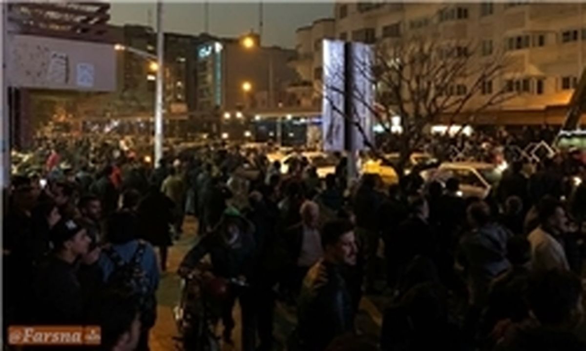 آخرین وضعیت تهران از تجمعات خیابانی +عکس
