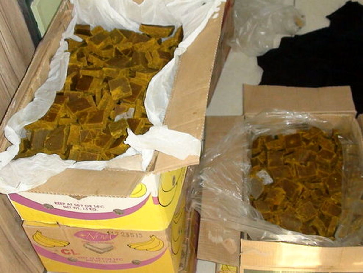 کشف ۲۱۵ کیلو حشیش و تریاک در عملیات پلیسی