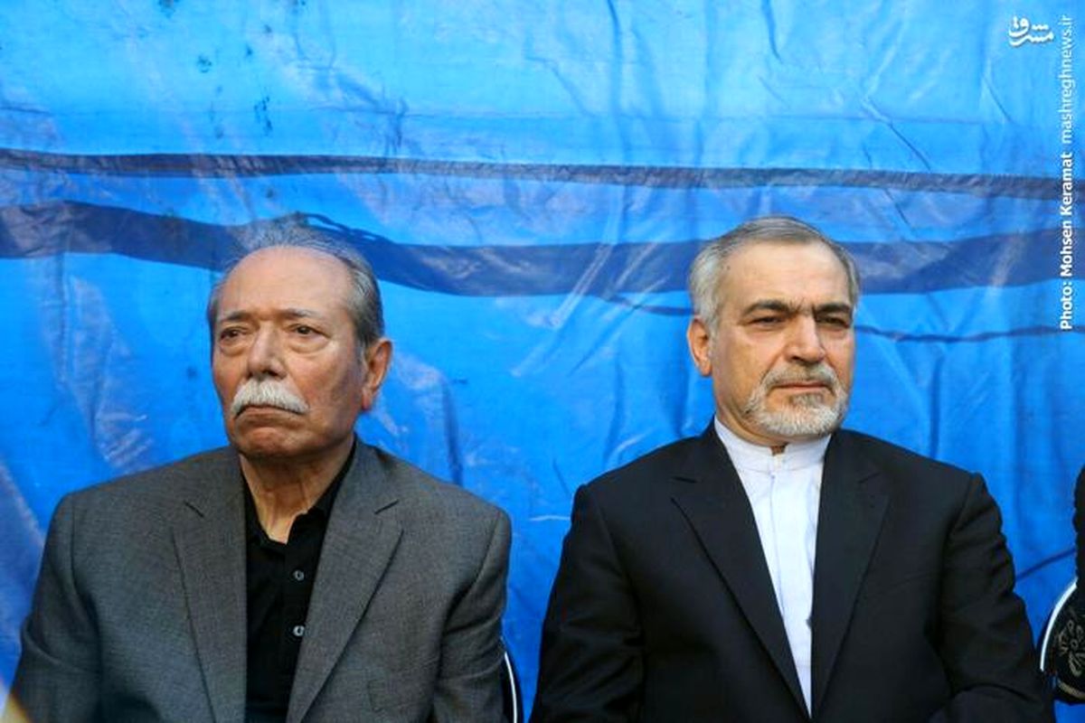 تصاویر: فریدون در مراسم تشییع مرحوم رشیدی