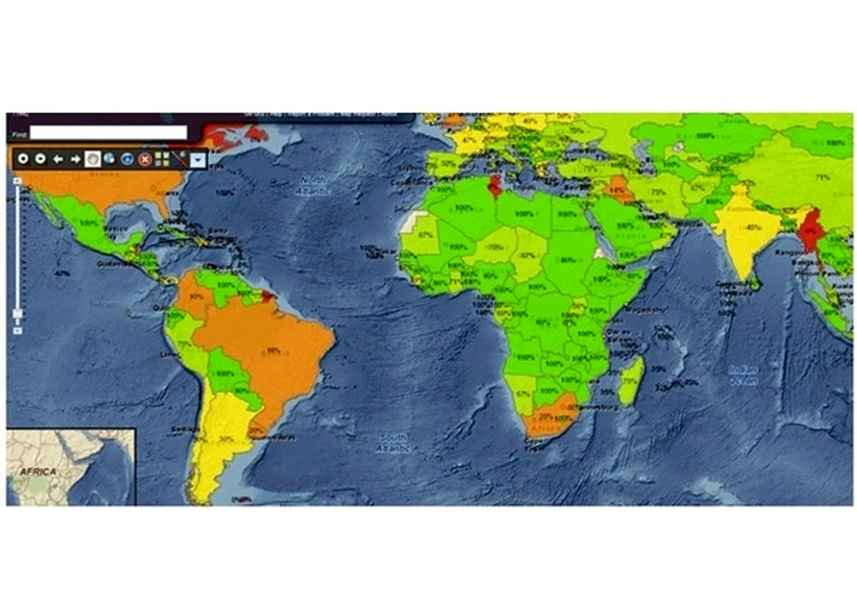جاسوسی آمریکا ازمخابرات ایران/نقشه