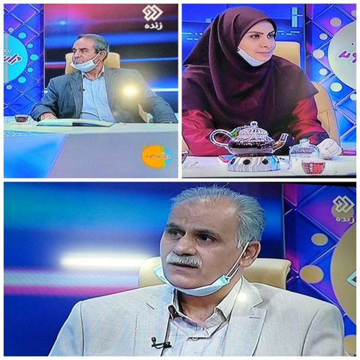 کار عجیب مجری و مهمان شبکه دو جنجالی شد +عکس