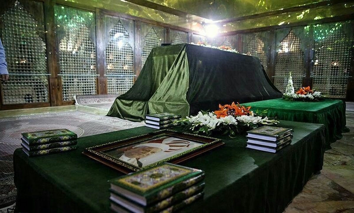 اولین عکس منتشر شده از مقبره آیت‌الله هاشمی