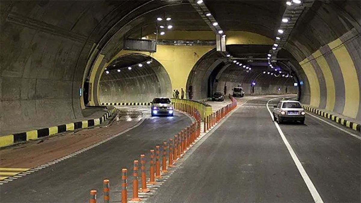 باند شمالی تونل رسالت امشب مسدود است