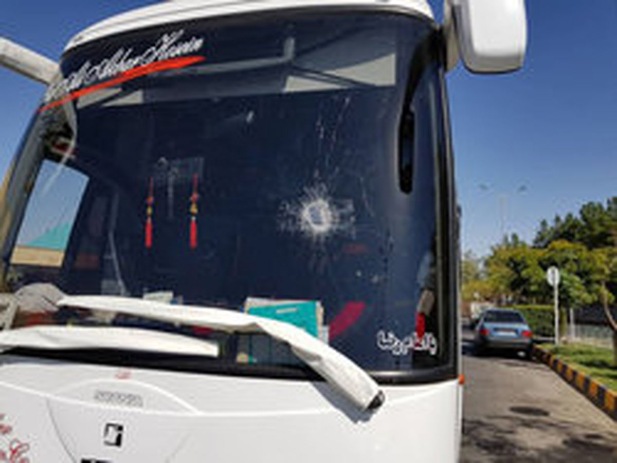 زن قهرمانی که ناجی مسافران اتوبوس شد +عکس