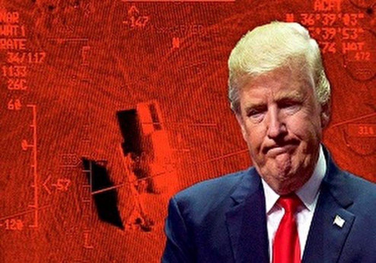 فیلم: آشفتگی ترامپ پس از حمله موشکی سپاه